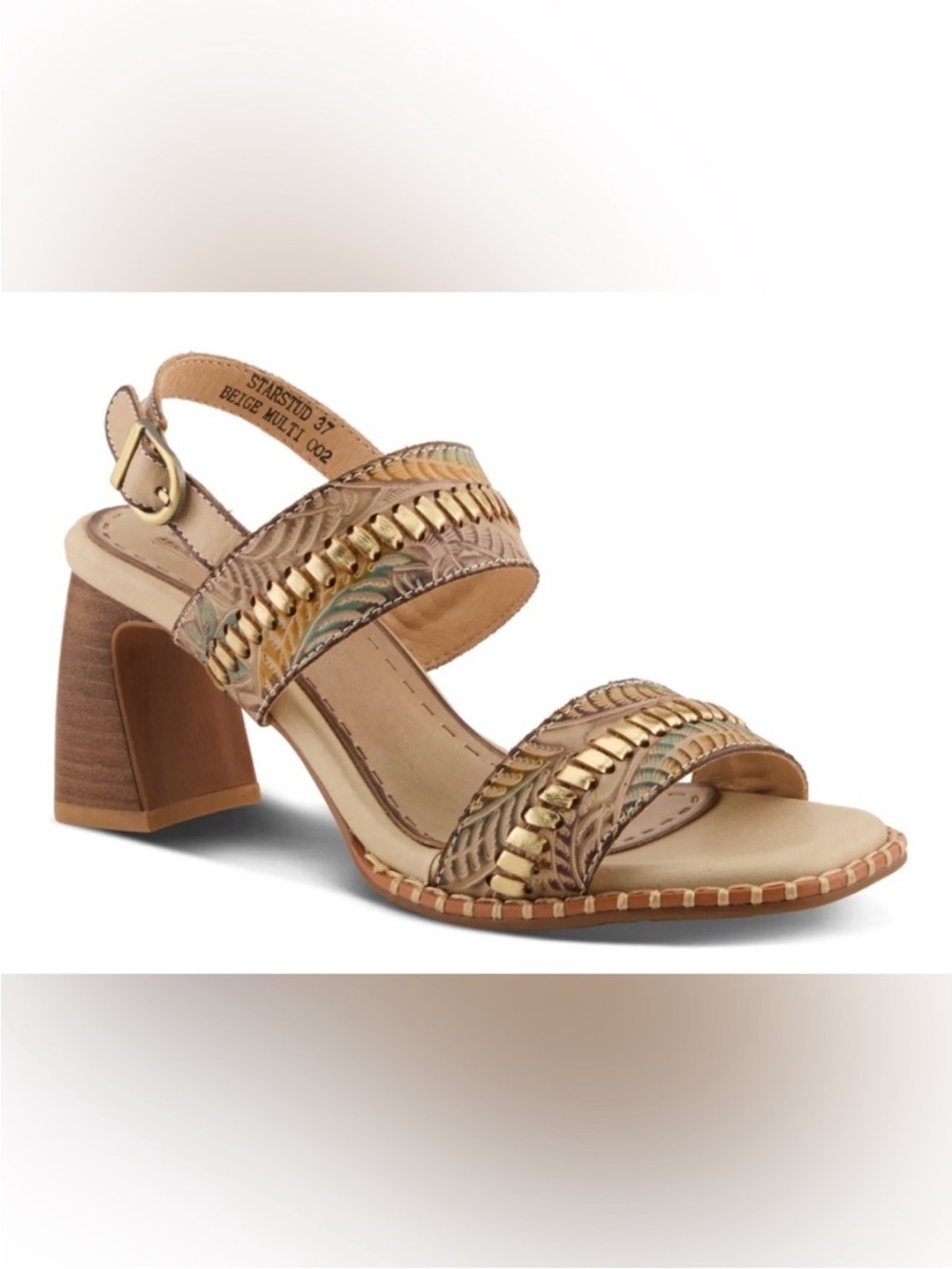 New L’artiste Starstud Sandals size EU 38/ US 7.5 - 8